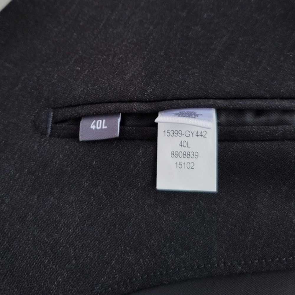 NEW Bonobos Blazer Wool Standard Fit Sport Jacket Charcoal Gray Dark Men 40L - Picture 12 of 13